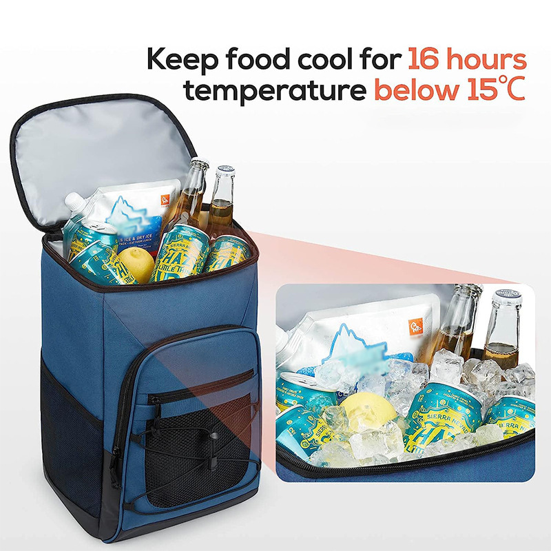 2025S Fashion Designer Outdoor camping picnicking large capacity food preservation bag portable waterproof refrigerated and cold insulation ice pack