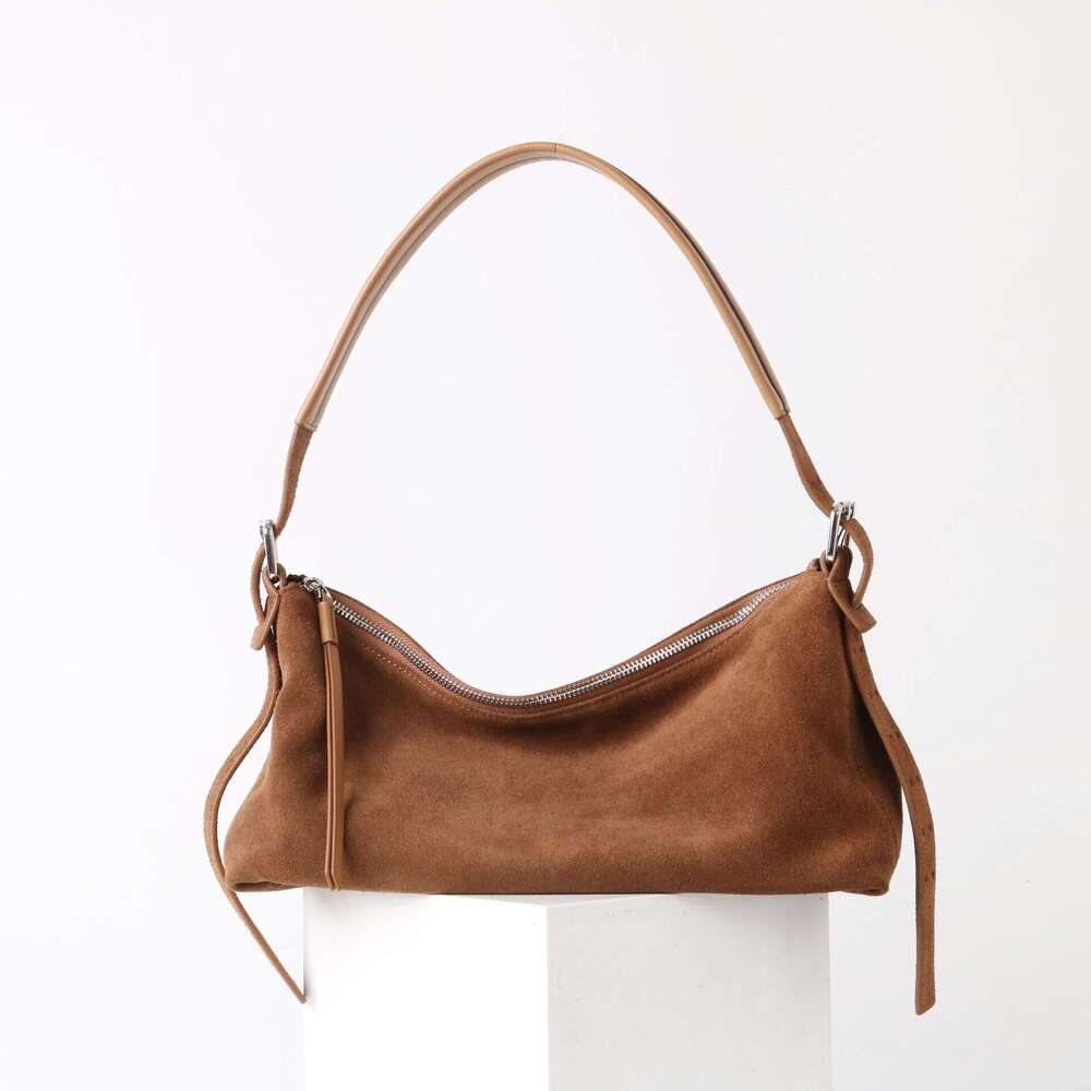 Luxury Bag Designer New Upgraded Version Matte Casual Niche Design High End Leather Underarm Single Shoulder Crossbody Bag