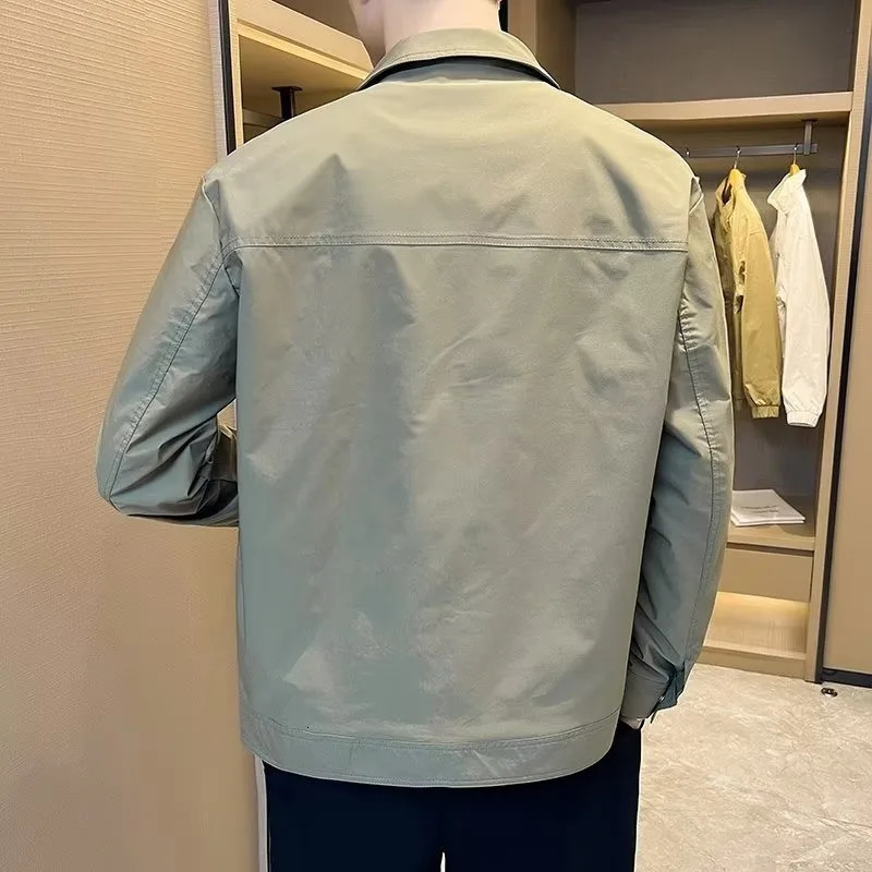 Mens casual jacket autumn mens baseball uniform Anorak winter clothing y250324