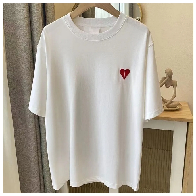 Fashion designer t shirt mens t shirt womens tshirts woman clothes Tees Embroidered T-shirts Summer Breathable Pullover White Tops Mens and womens clothing