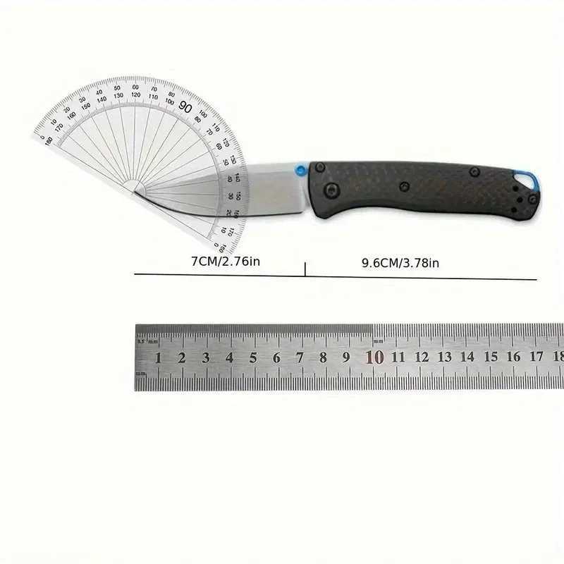 Hot selling BM 535-3/533-3 Mini Pocket Folding Knife Carbon Fiber Handle S90V Blade Outdoor Hiking Camping War Portable EDC ToolW250402