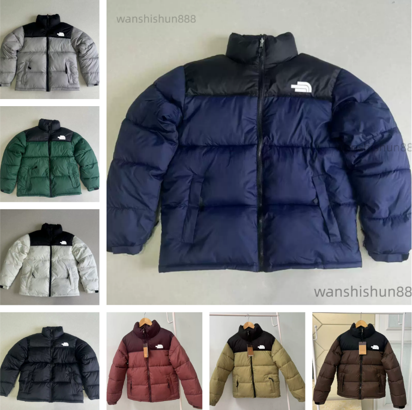 Mens designer northlys facelys fleecelys jacket cotton mens and womens down jacket Winter warm jacket thickened free shipping Norths 700 Jacket