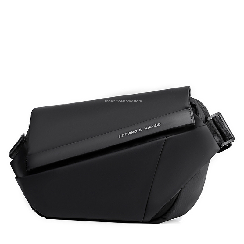 New free shipping designer bag Simple crossbody for men 2025 cycling functional workwear trendy brand fashionable men's chest commuting versatile