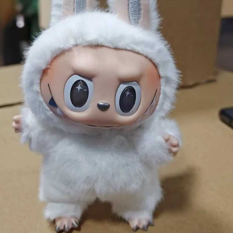 New Monster Zimomo Labubu Series Angel Creative Change Doll DIY Vinyl Pendant Doll Decoration Copy Toy Childrens Christmas Gift X250402