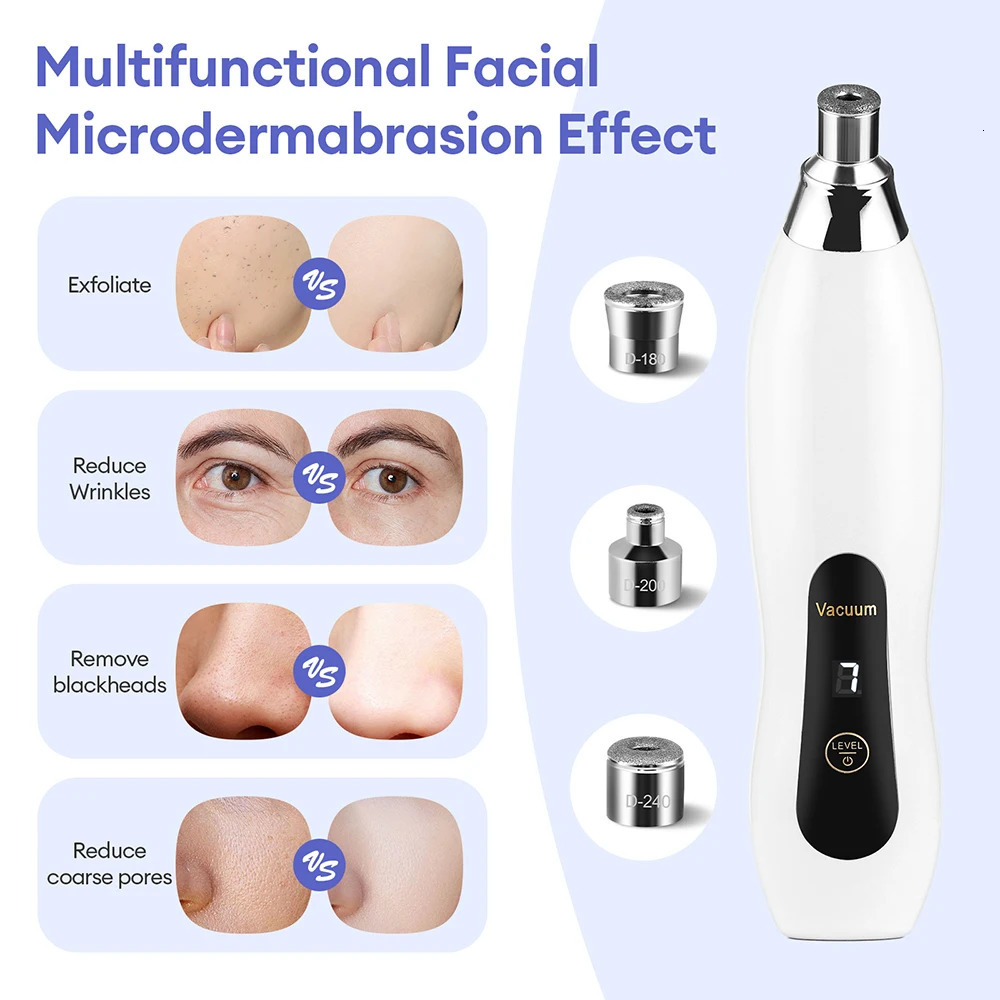 Portable Diamond Peeling Machine Microdermabrasion Facial Deep Cleaning Skin Care Device Exfoliation Vacuum Blackhead r 251030
