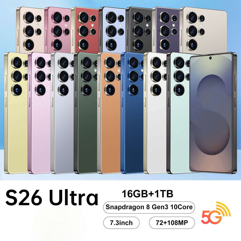 Famous Brand S Ultra NEW HD Global Edition Original Smart Dual Card Mah Battery Facial Recognition Function