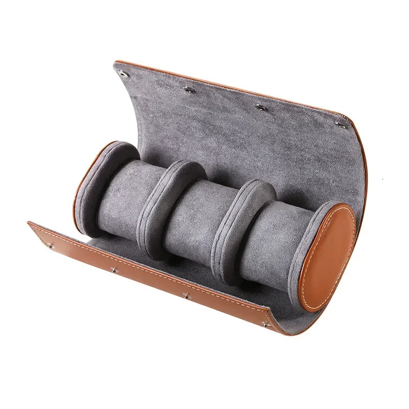 Prevents Scratching and Oxidation Watch Box Case Watch Pouch Organizer Classic Travel Storage Leather Bag PU Leather Watch Case 251027 - view 4