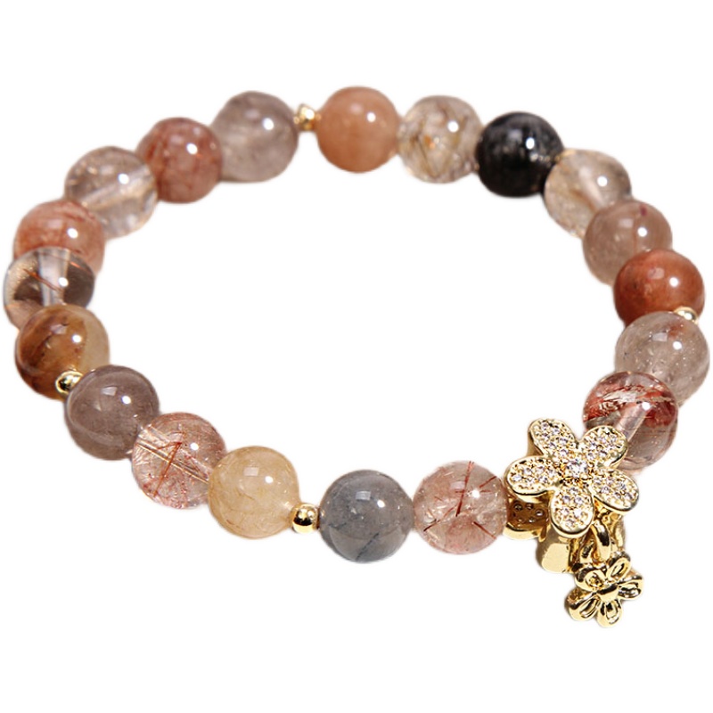 blonde crystal attracts wealth luck and career natural citrine bracelets female girlfriends and sisters birthday gift