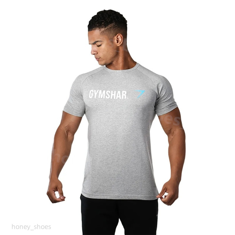 Summer Gym Mens Quick Dry Shark T Shirt Fitness Workout Compression Shirt Bodybuilding Undershirt Male Sports Clothing Short Sleeve Tee Tight Tops Sweatshirt 02