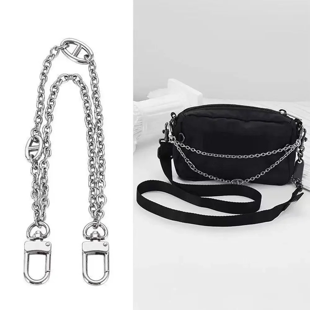 1PC Metal Bag Chain Accessories Extension Chains Underarm Crossbody Shoulder Belt Replacement Bags Strap For Womens Bag 251030