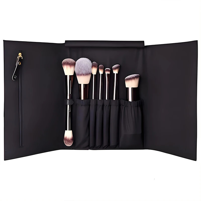 HOURGLASS Vegan brush travel brush set includes 7 brushes for the eye and face with a bag gift box packaging 250402