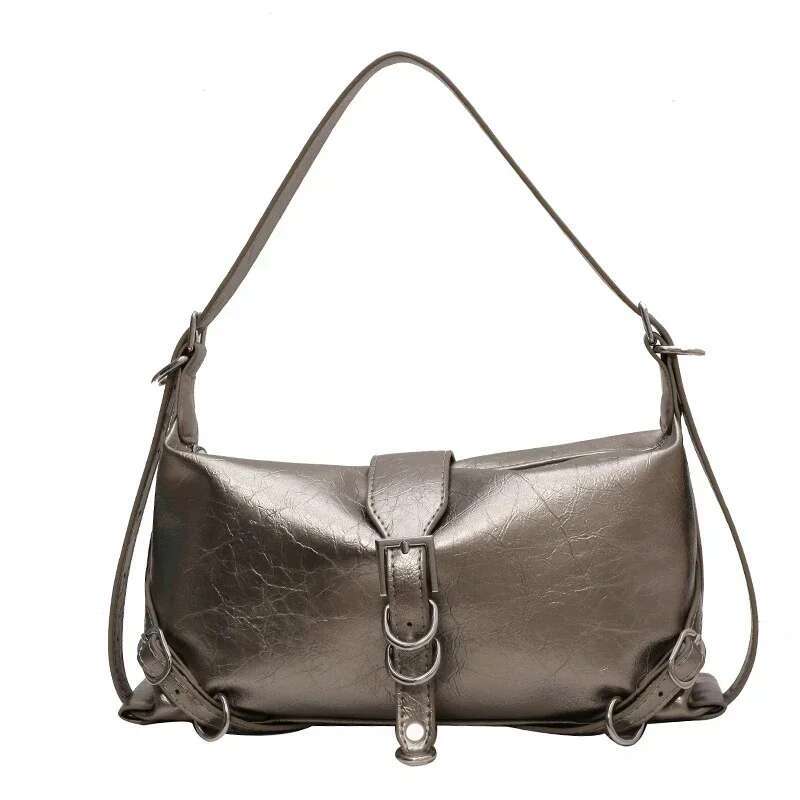 2025 High Quality Women's Bags Autumn New Fashion Simplicity High-Capacity Advanced Sense Shoulder Bag Solid Versatile Handbag
