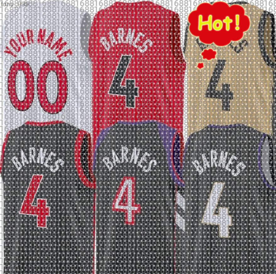 Men Raptors Jersey Basketball 9 RJ Barrett Scottie Barnes Ingram Immanuel Quickley Gradey Dick Jakob Poeltl Chris Boucher Ochai Agbaji Jamal Shead P.J. Tucker Walter