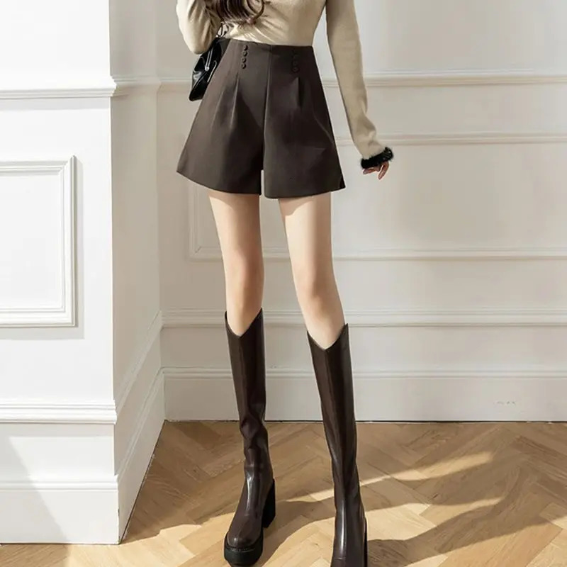 n inspired set and shorts for womens ultrathin high waisted Aline boot pants Versatile casual 250402m