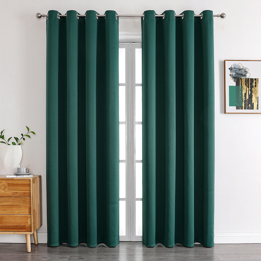 150cm*200cm Modern Solid Color Blackout Curtains For Living Room Bedroom Curtains Window Curtain