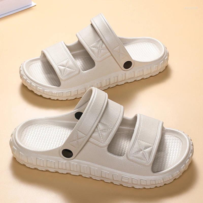 Sandals Men's Summer Styles. They Feature A Simple And Casual Design Are Highly Versatile Perfect For The Beach.
