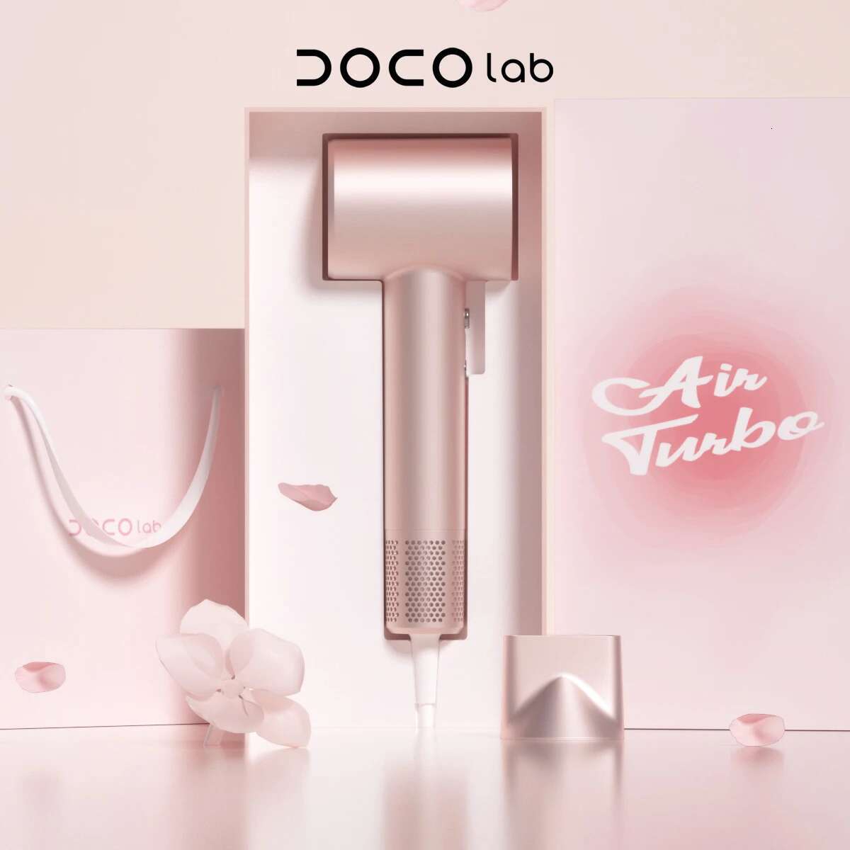DOCO Dryer High Speed 200 Million Negative Ions Hair Care Professional Lightweight Home Travel Gift 11000 Rpm