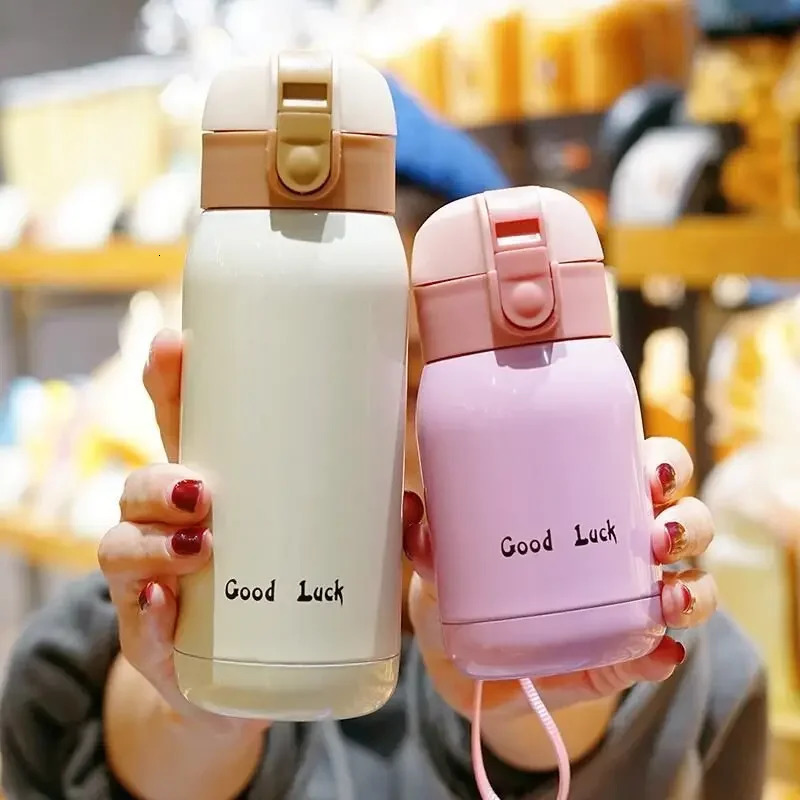 Mini cup 200ml360ml pocket stainless steel coffee vacuum flame insulated water bottle childrens gift 250321