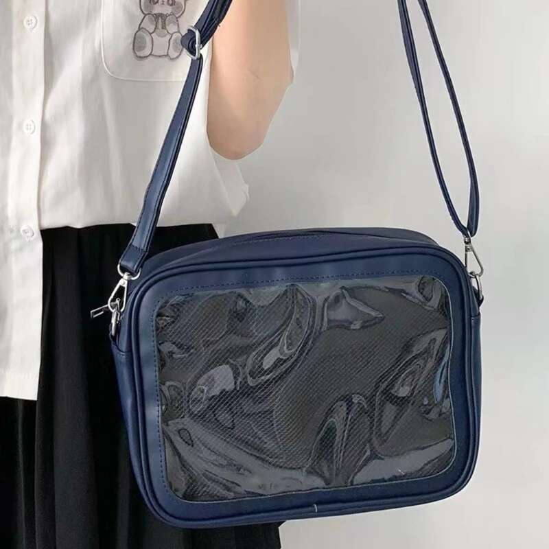 Cute-Lolita Purse-Satchel Girl Ita Women Transparent Crossbody Bag