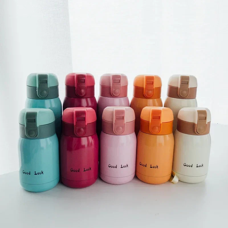 Mini cup 200ml360ml pocket stainless steel coffee vacuum flame insulated water bottle childrens gift 250321