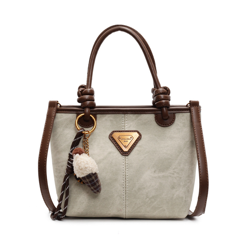 Free shipping all-in-one portable bucket bag women's stylish casual shoulder bag Commuter crossbody bag for women