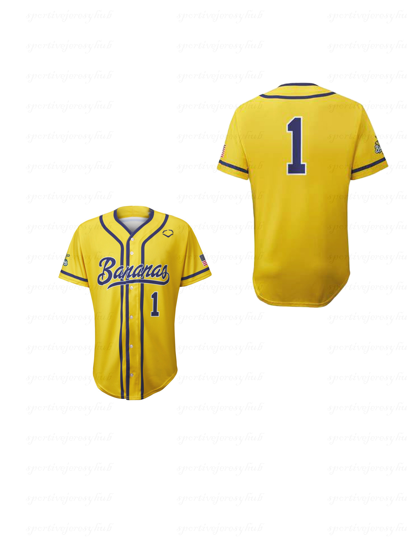 The Savannah Bananas Baseball Jersey Ball#1 Olson#8 Zack Phillips #29 RAC#15 Andy Archer #24 Stilts #14 All Stitched For Men Women Youth