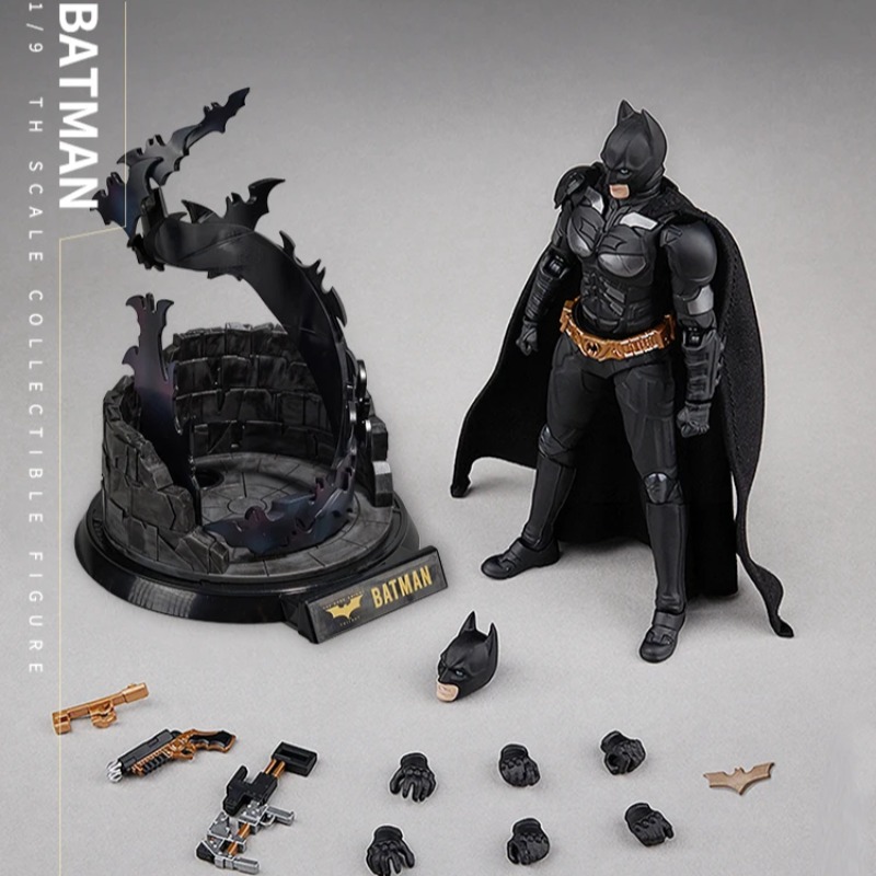 Fondjoy DC Comics Batman Deluxe Edition 1/9 Action Figure Wholesale - Collectible Model Kit with Display Base, Bulk Stock for Retailers