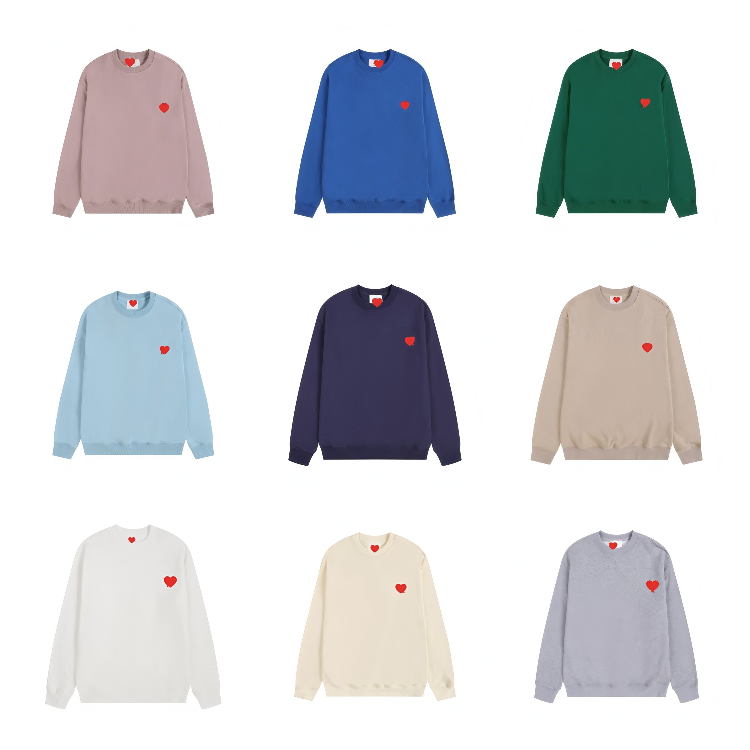 380g Designer A Brand Sweatshirt Warm Men's Plus Size Cotton Loose Designer Boy Student Sweatshirt Hoodie pullover Woman Lady Girl