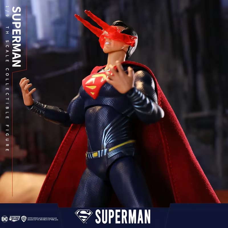 Fondjoy DC Comics Superman 1/9 Action Figure Wholesale - Collectible Model Kit with Movable Joints, Superhero Gift Bulk Stock