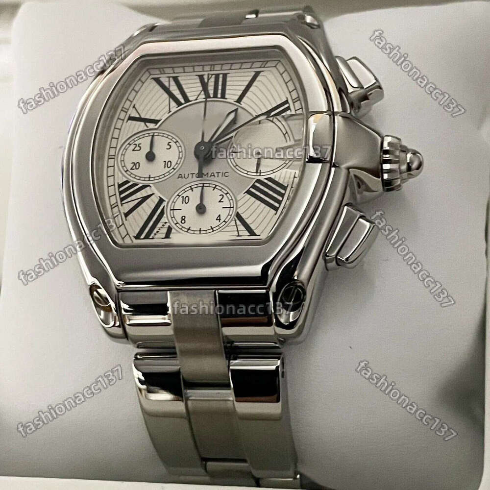 Mm ROADSTERS XL CHRONOGRAPH STAINLESS STEEL Chrono DIAL W X Quartz Chronograph Working M 300 Men Fashion Watches Steel Strap Luxury Watches b9 ff