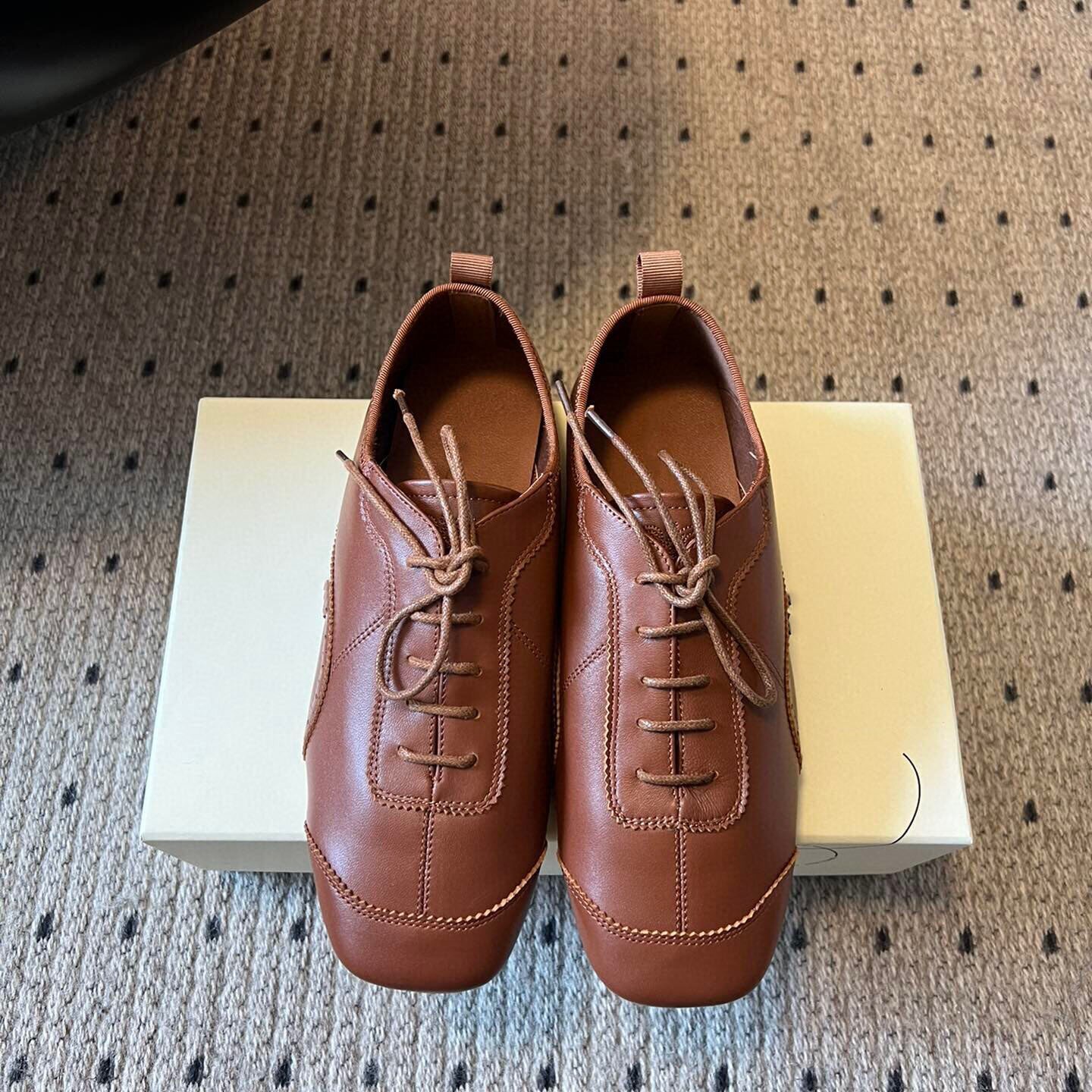 2025 Cowhide version ~ Korean version of the new comfortable niche design fashionable flat shoes casual shoes sneakers Mary Jane shoes women