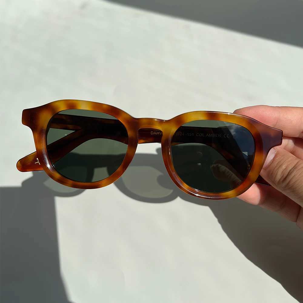 Lemtosh DAHVEN Vintage Sunglasses Women Eyewear Acetate Vintage Oval Sunglasses Polarized Mens Sunglasses Dropshipping Z250402