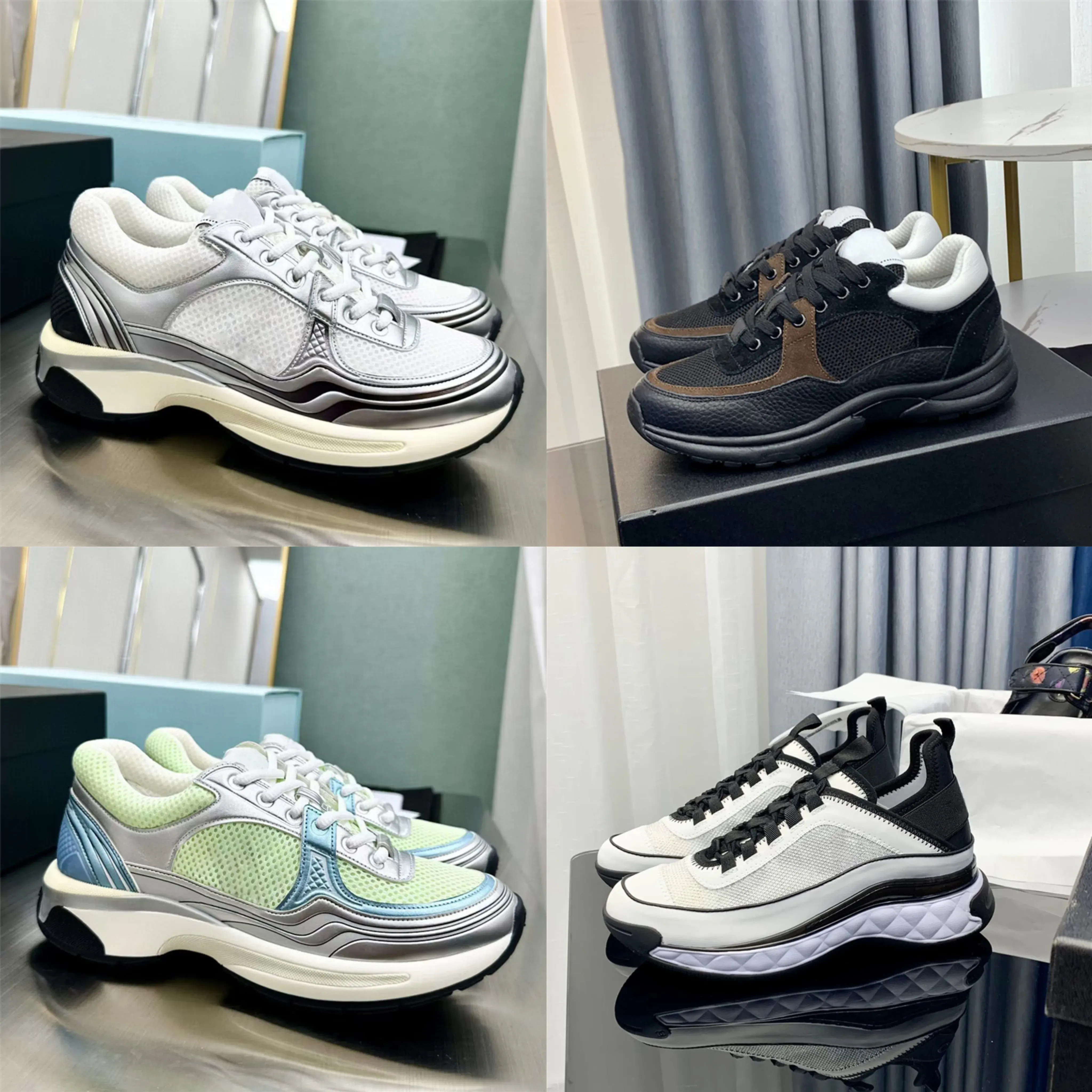 designer sneakers shoes trainers Running Shoes outdoor shoes luxury shoes mens shoes women shoes sports gold silver Platform trainer famous vintage shoes 35-46 a10