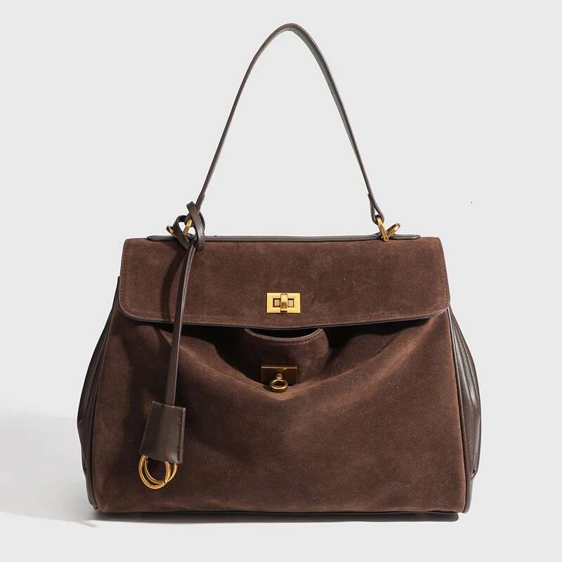 Brand Rodeo Woman Spring Autumn Leather Totes Fashion Gold Buckle Women Shoulder Handbags Crossbody Kelly Bags