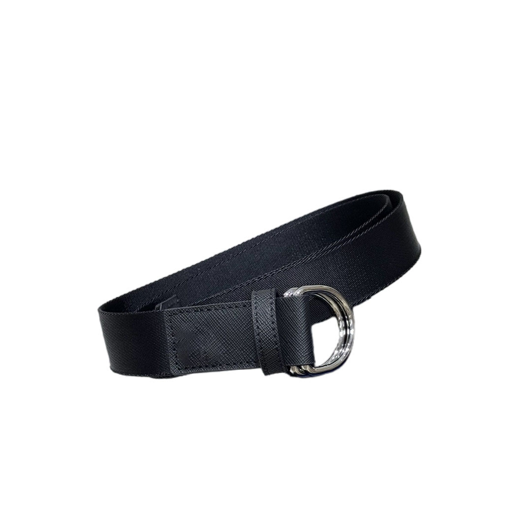 Designer fabric man belts 3.5cm width fashion belt for men