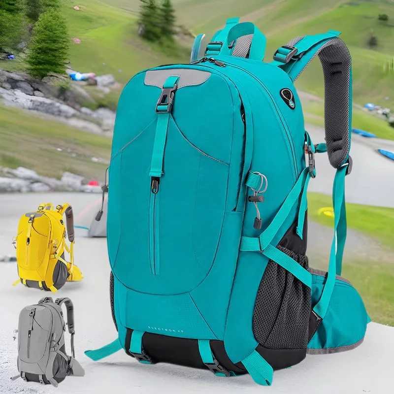 40L Hiking Backpack Lightweight Travel Rucksack Outdoor Camping Climbing Knapsack Large Computer Luggage Weekend Sport SchoolbagC250407