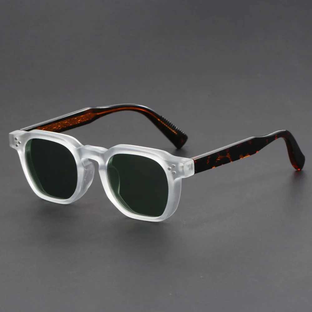 Boho Retro Polarized Sunglasses for Men Frame Polygonal Womens Sunglasses Outdoor High Quality Travel Glasses Z250402