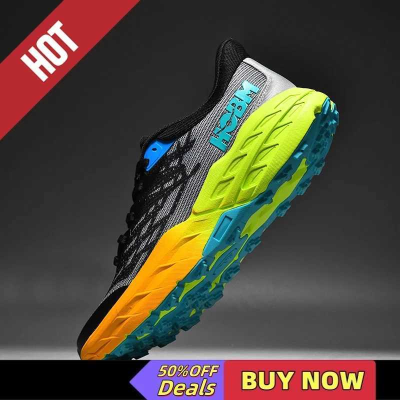 Marathon Sneakers Men Running Shoes Sports Breathable Lightweight Men Cfortable Athletic Nonskid Outdoor Hiking Jogging Shoes Z250411