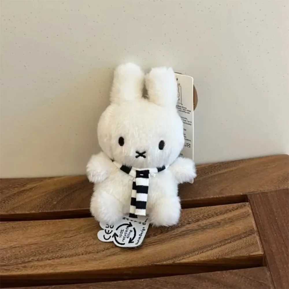 Kawaii Miffys Doll Keychain Cartoon Bag Pendant Anime Character Toy Keyring Accessories Cute Decoration Childrens Birthday Gift W250402