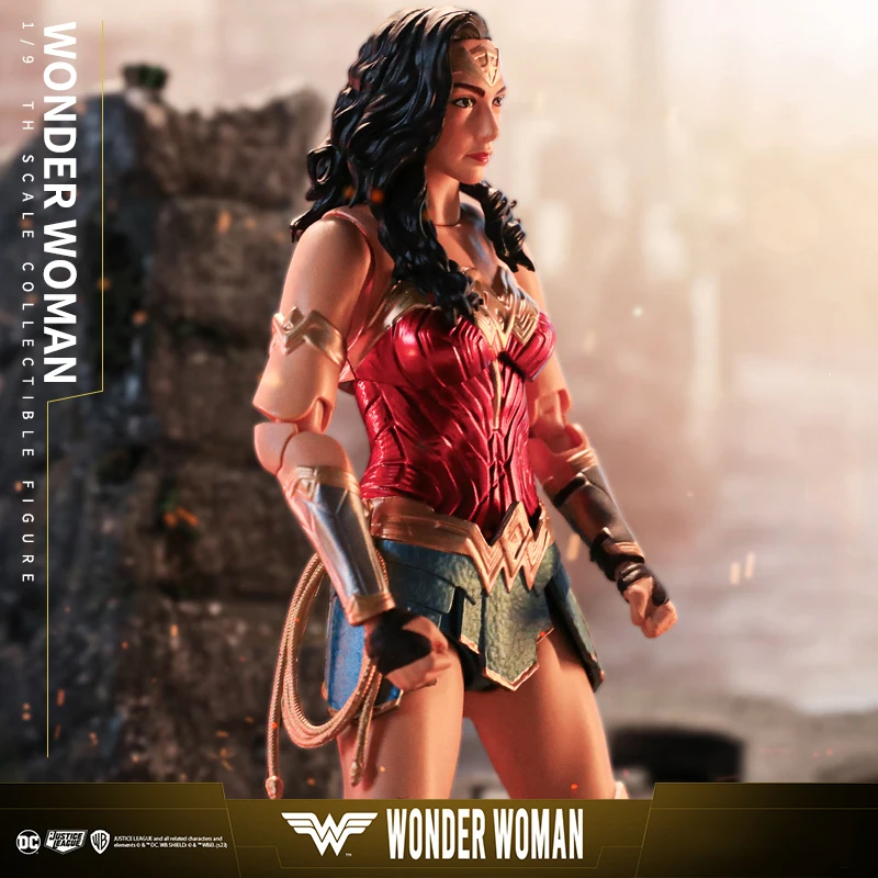 Fondjoy DC Comics Wonder Woman Diana Prince 1/9 Action Figure Wholesale - Collectible Model Kit with Movable Joints, Superhero Bulk Stock for Retailer