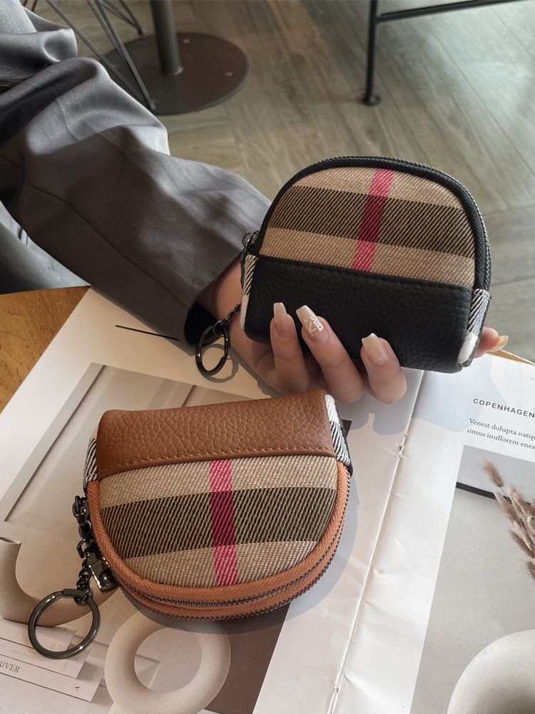 2025 New Women's Coin Purse, Premium Mini Zipper Wallet with Compact Organizer, Cute Small Change Pouch