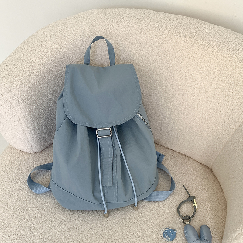 DHwanglijia 2024 designer bag New Korean Nylon for Women Large Capacity High Quality Ins Fashion Simple Versatile Student Backpack 240820