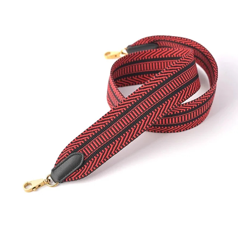 5cm Wide Swift Cowhide Canvas Bag Strap Versatile Style Suitable For Bag Shoulder Strap Crossbody Strap DIY 251030