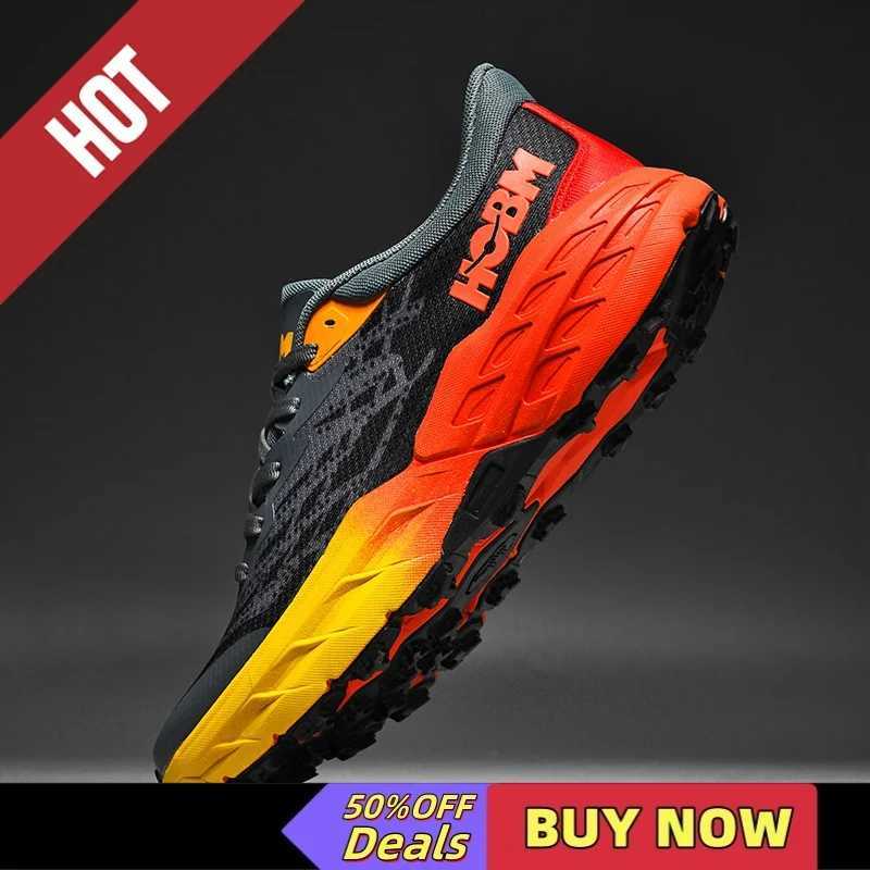 Marathon Sneakers Men Running Shoes Sports Breathable Lightweight Men Cfortable Athletic Nonskid Outdoor Hiking Jogging Shoes Z250411