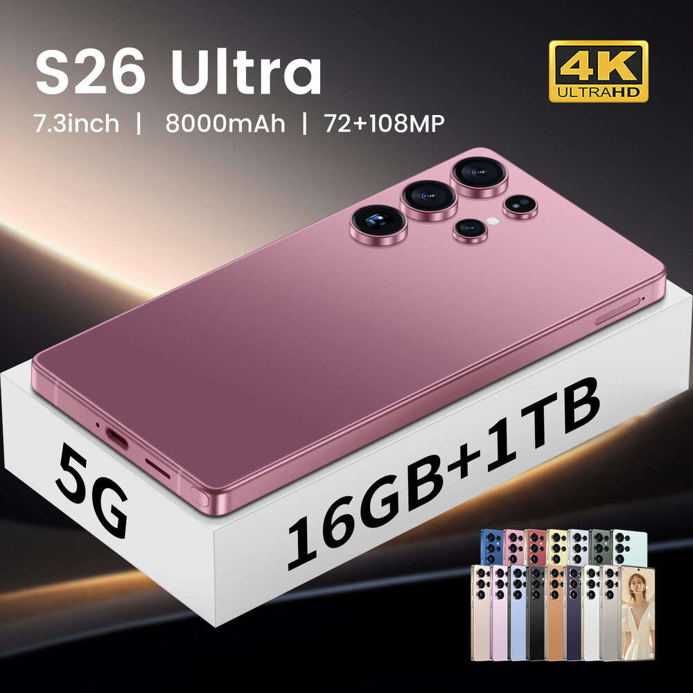 Famous Brand S Ultra NEW HD Global Edition Original Smart Dual Card Mah Battery Facial Recognition Function