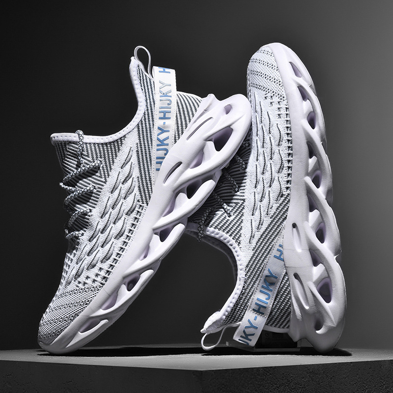 Men's Running Shoes 2025 New Design Super Cool Blade Pattern Sneakers Outdoor Breathable Comfortable Sports Trainers Platform Shoes Free Shipping