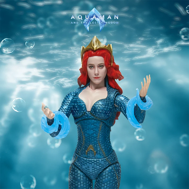 Fondjoy DC Comics Mera Aquaman 2 1/9 Action Figure Wholesale - Collectible Model Kit with Movable Joints, Bulk Stock for Retailers
