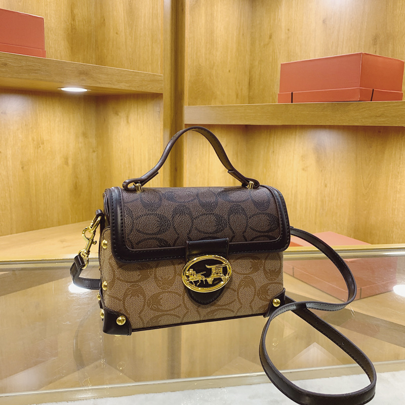 Box package spring and summer new female bag temperament small square bag all fashion single shoulder crossbody bag