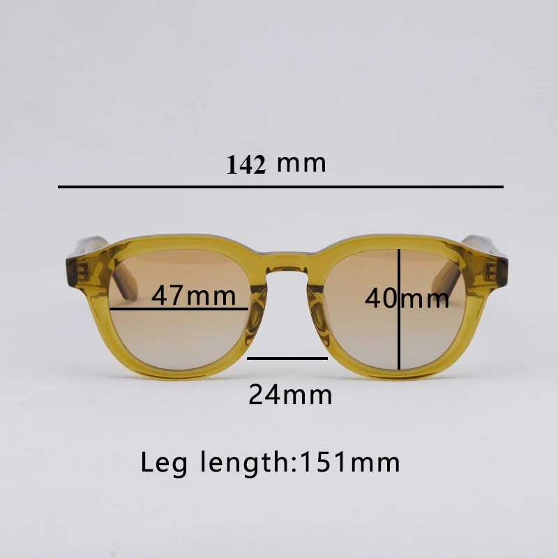 Lemtosh DAHVEN Vintage Sunglasses Women Eyewear Acetate Vintage Oval Sunglasses Polarized Mens Sunglasses Dropshipping Z250402