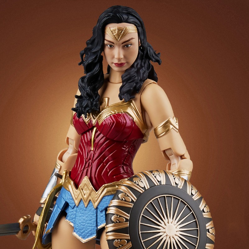 Fondjoy DC Comics Wonder Woman Diana Prince 1/9 Action Figure Wholesale - Collectible Model Kit with Movable Joints, Superhero Bulk Stock for Retailer